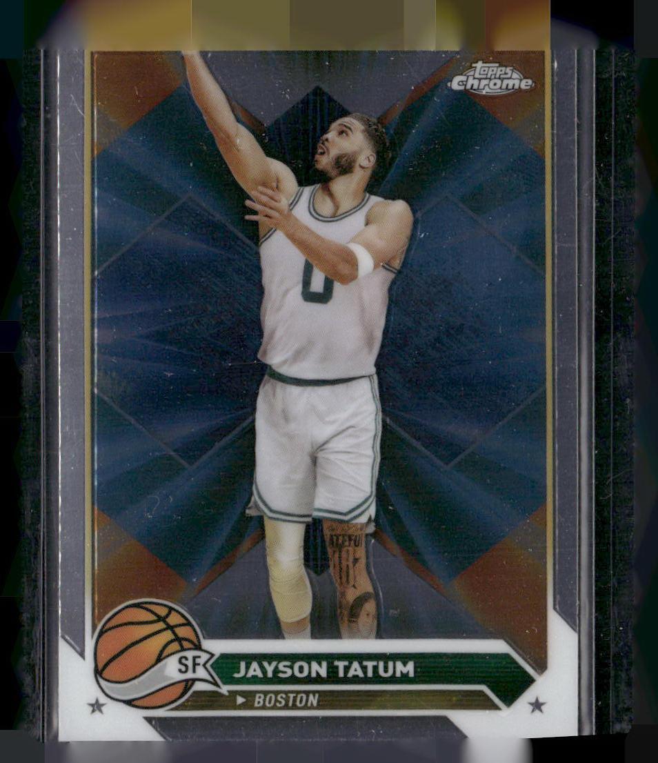 2023-24 Topps Chrome #164 Jayson Tatum