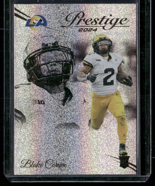 2024 Panini Prestige #349 Blake Corum Dots Xtra Points