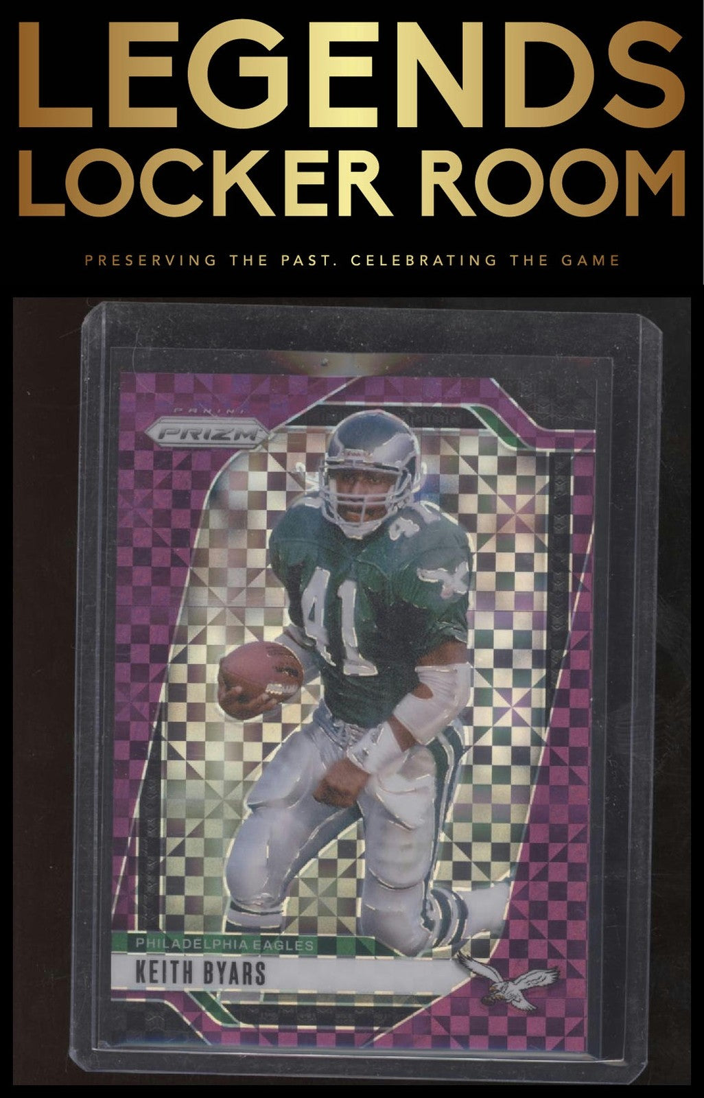 2024 Panini Prizm #239 Keith Byars Purple Power #/49