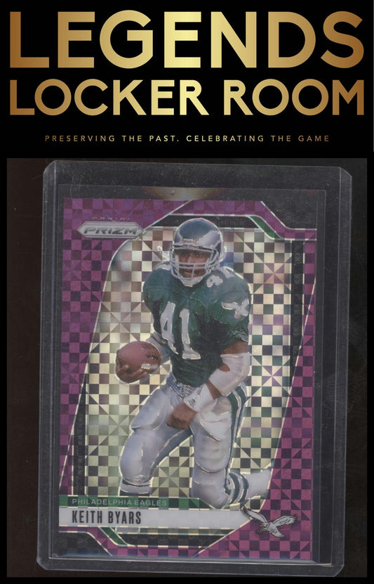 2024 Panini Prizm #239 Keith Byars Purple Power #/49