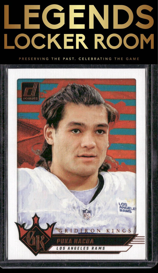 2024 Donruss #2 Puka Nacua Gridiron Kings