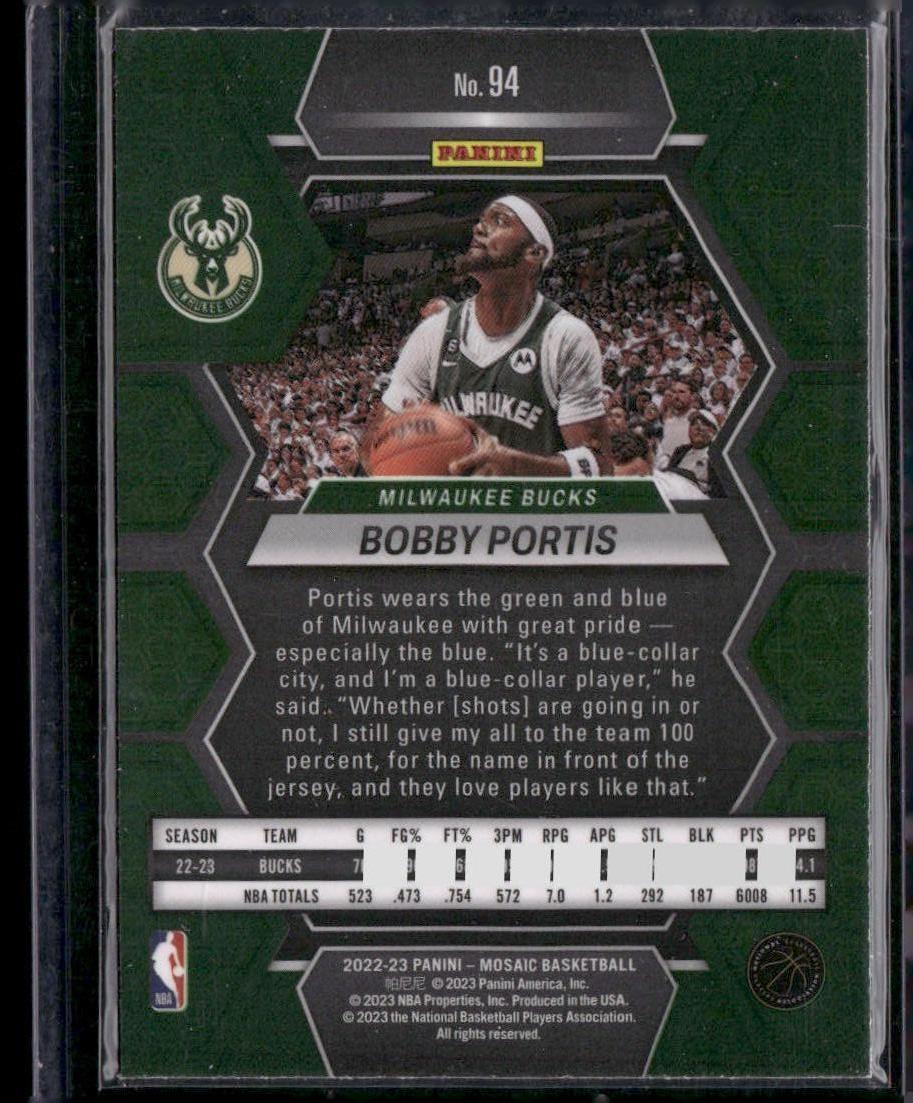 2022-23 Panini Mosaic #94 Bobby Portis