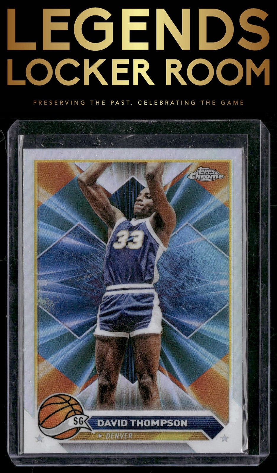 2023-24 Topps Chrome #116 David Thompson Refractors