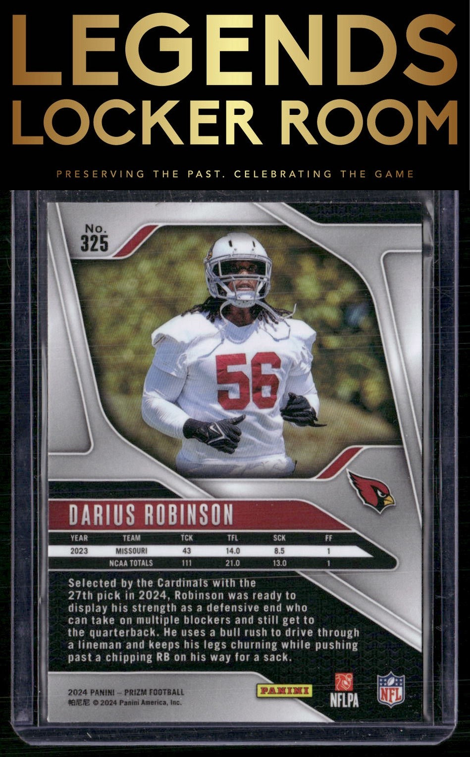2024 Panini Prizm #325 Darius Robinson