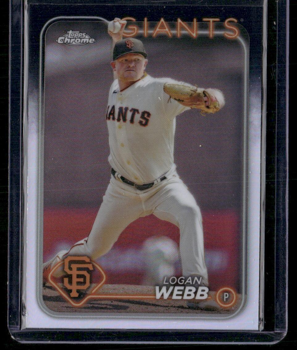 2024 Topps Chrome #168 Logan Webb Refractor
