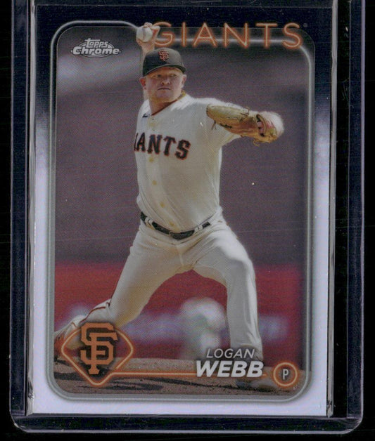 2024 Topps Chrome #168 Logan Webb Refractor