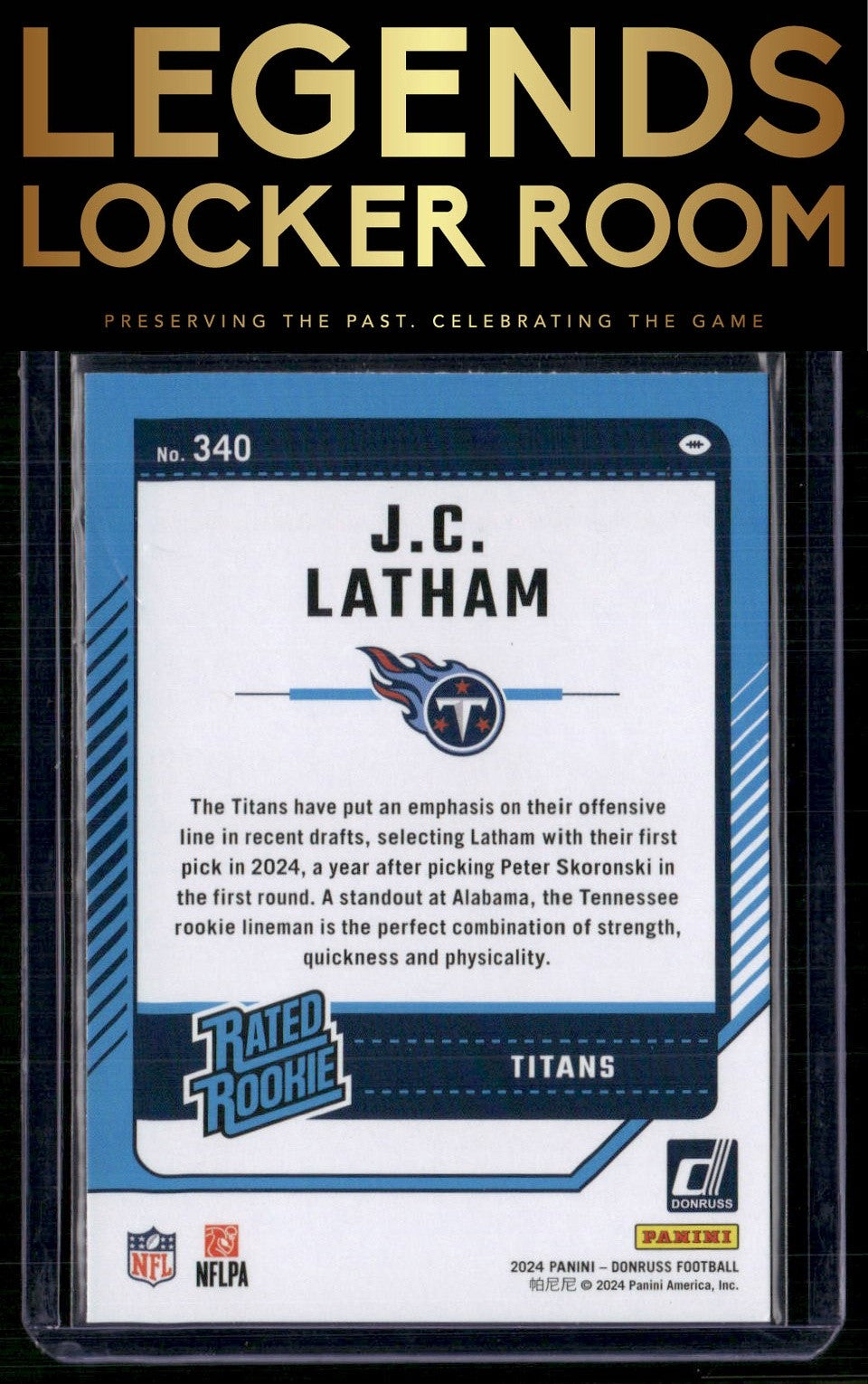 2024 Donruss #340 JC Latham