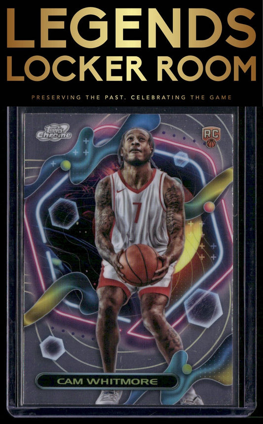 2023-24 Topps Chrome Cosmic #168 Cam Whitmore
