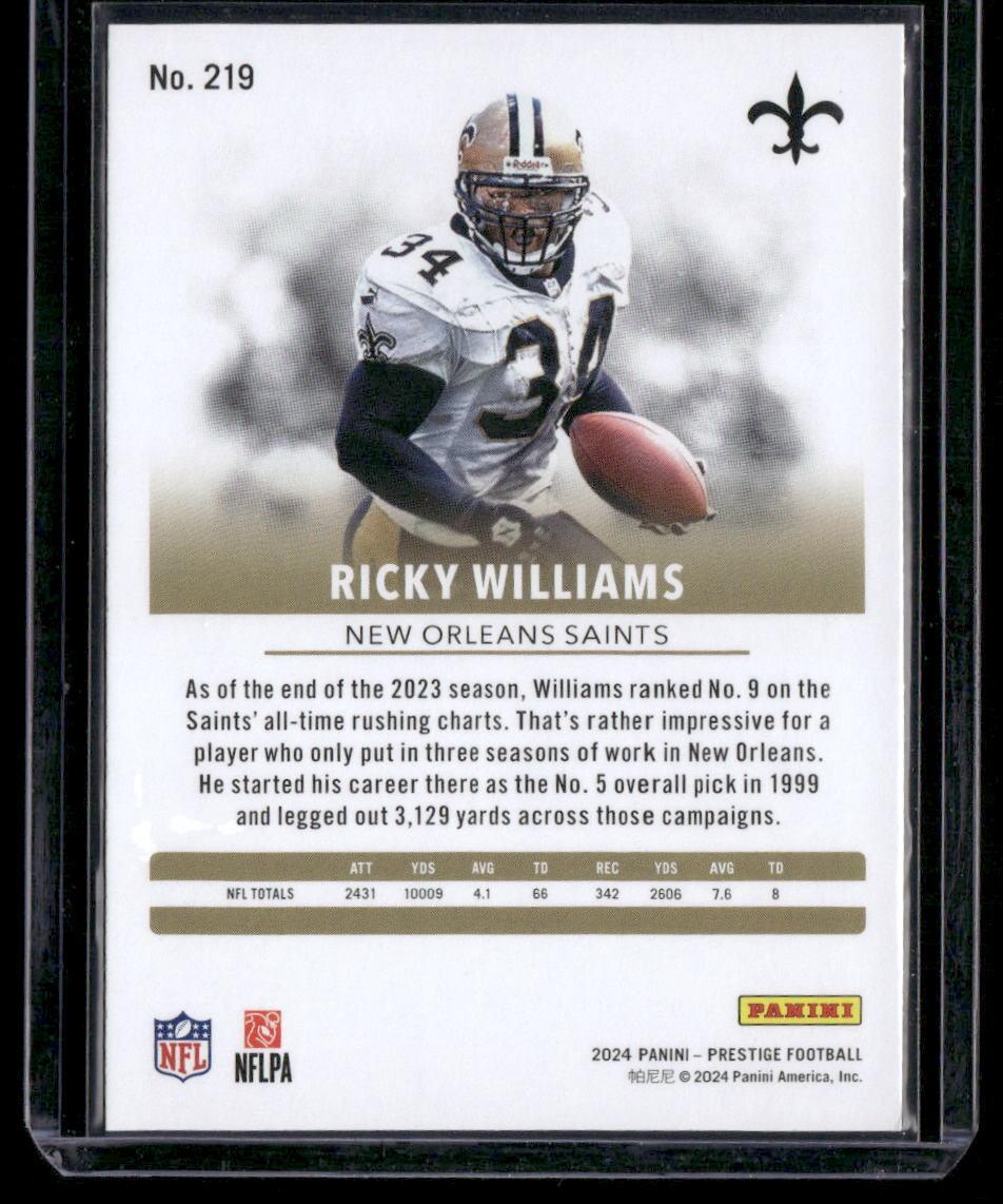 2024 Panini Prestige #219 Ricky Williams