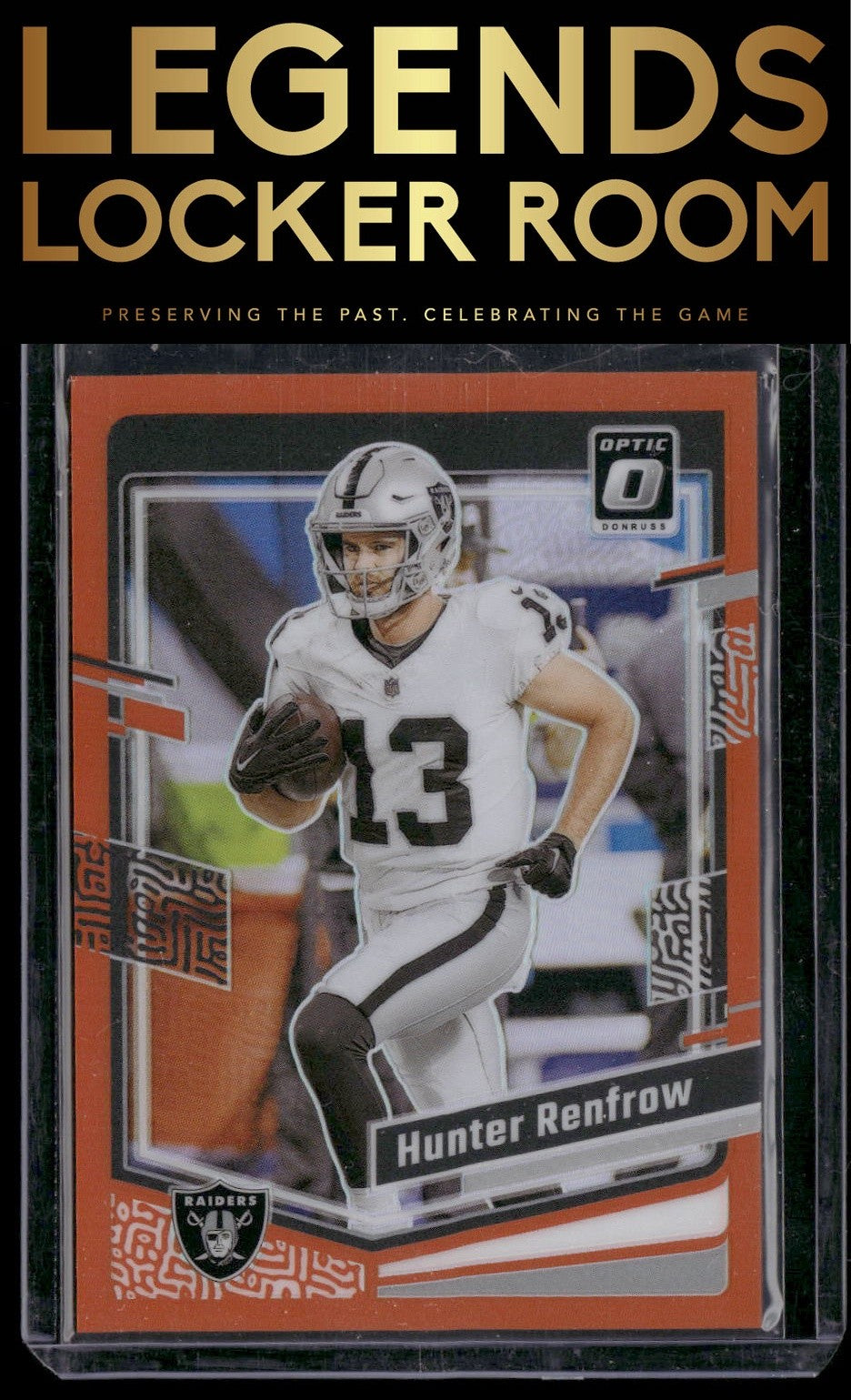 2023 Donruss Optic #97 Hunter Renfrow Orange