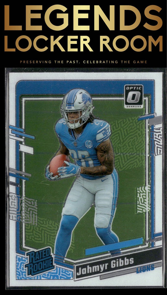 2023 Donruss Optic #236 Jahmyr Gibbs