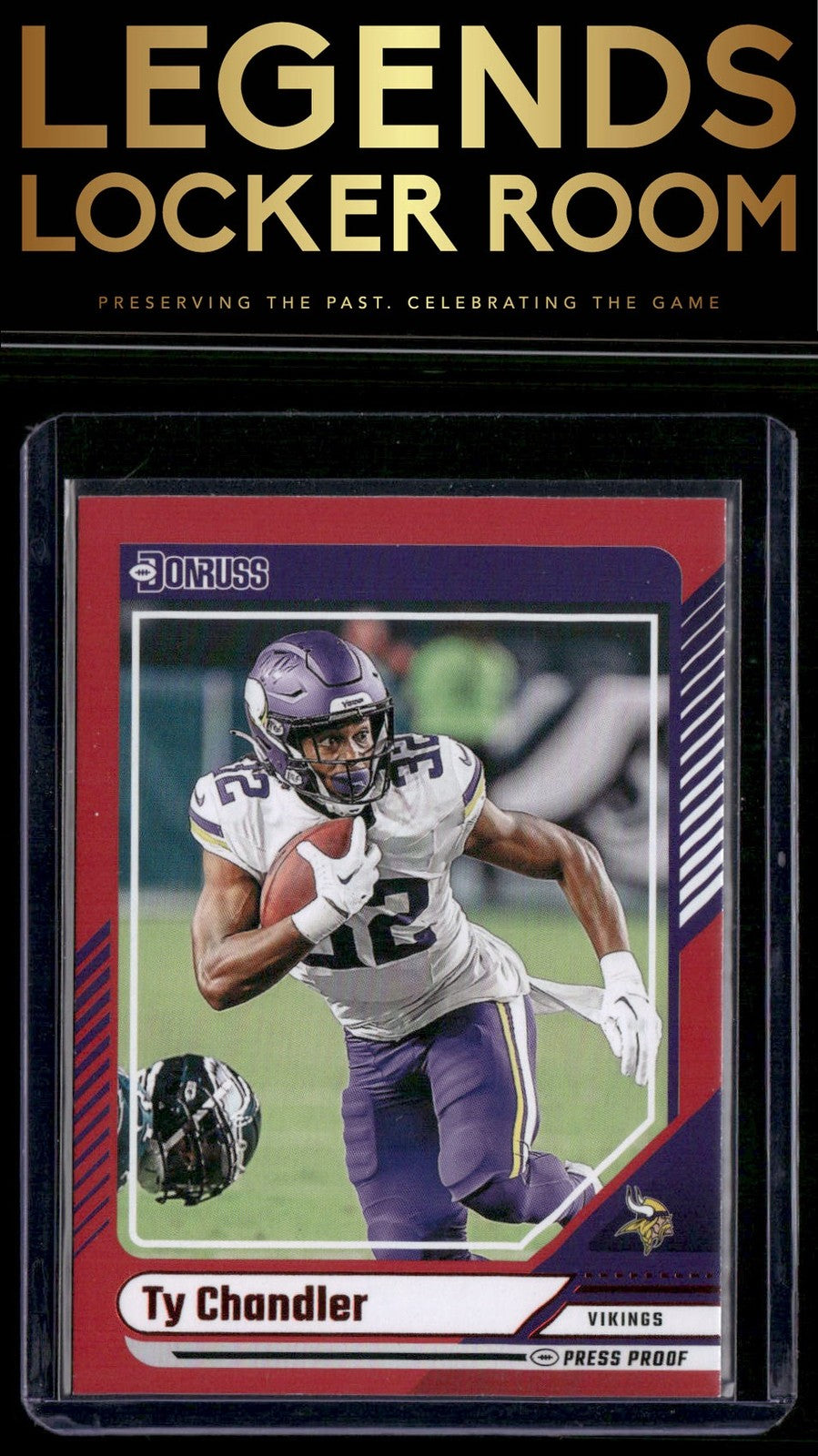 2024 Donruss #248 Ty Chandler Press Proof Red