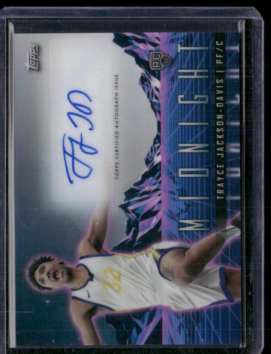 2023-24 Topps Midnight #RHS-TJD Trayce Jackson-Davis Rookie Horizon Signatures