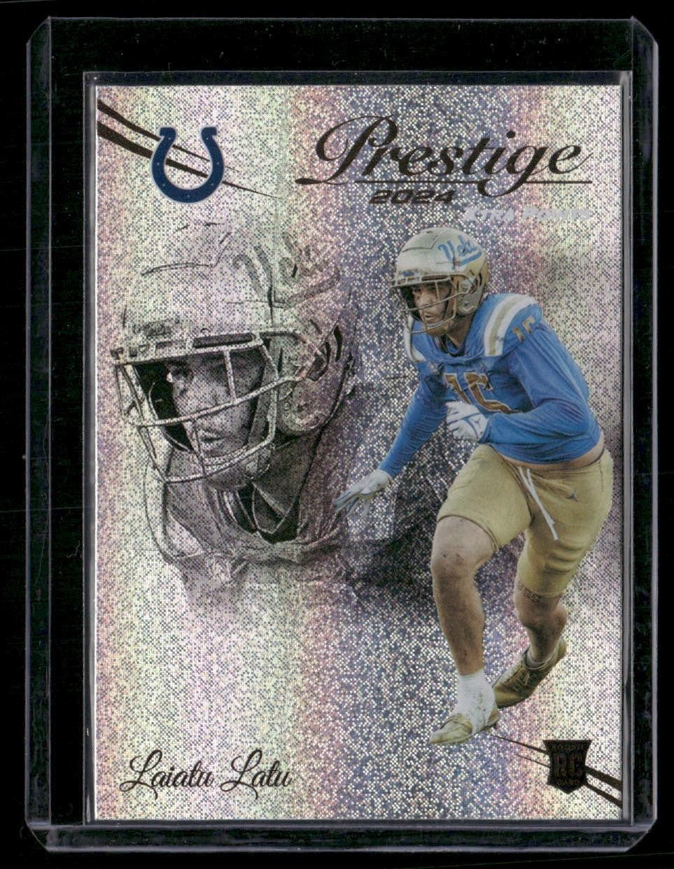 2024 Panini Prestige #309 Laiatu Latu Galaxy Xtra Points