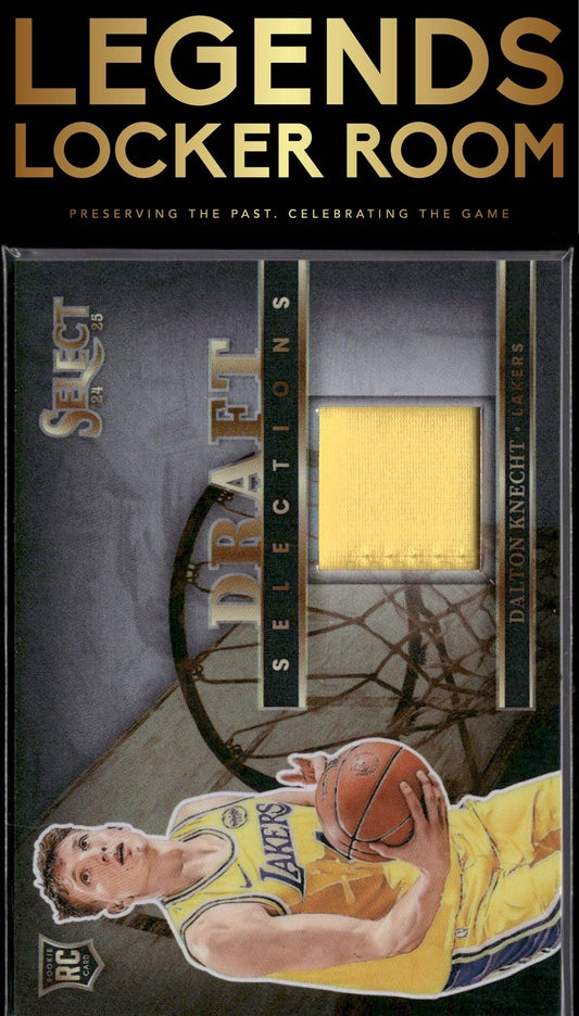 2024-25 Panini Select #DSM-KNE Dalton Knecht Draft Selection Memorabilia