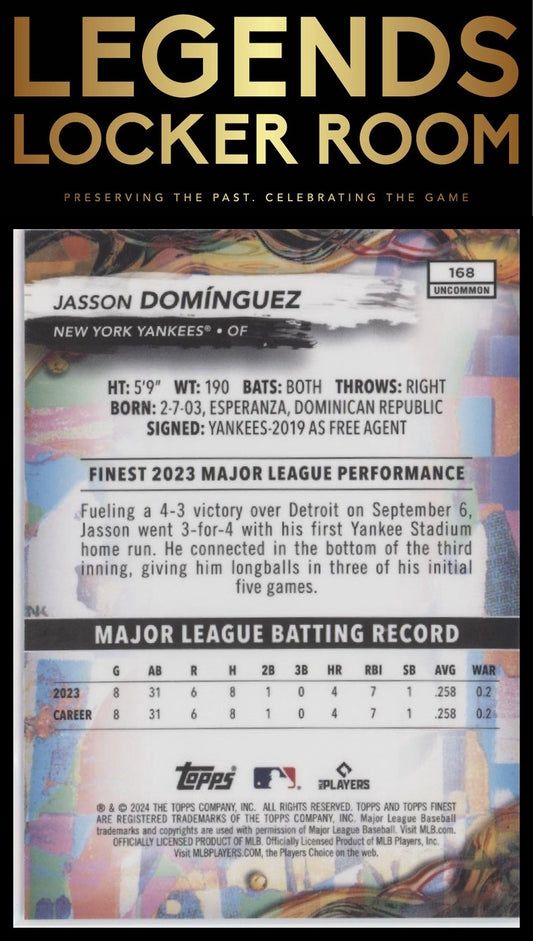 2024 Finest #168 Jasson Domínguez