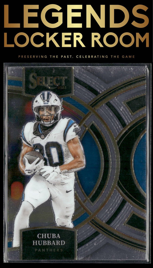 2023 Panini Select #191 Chuba Hubbard