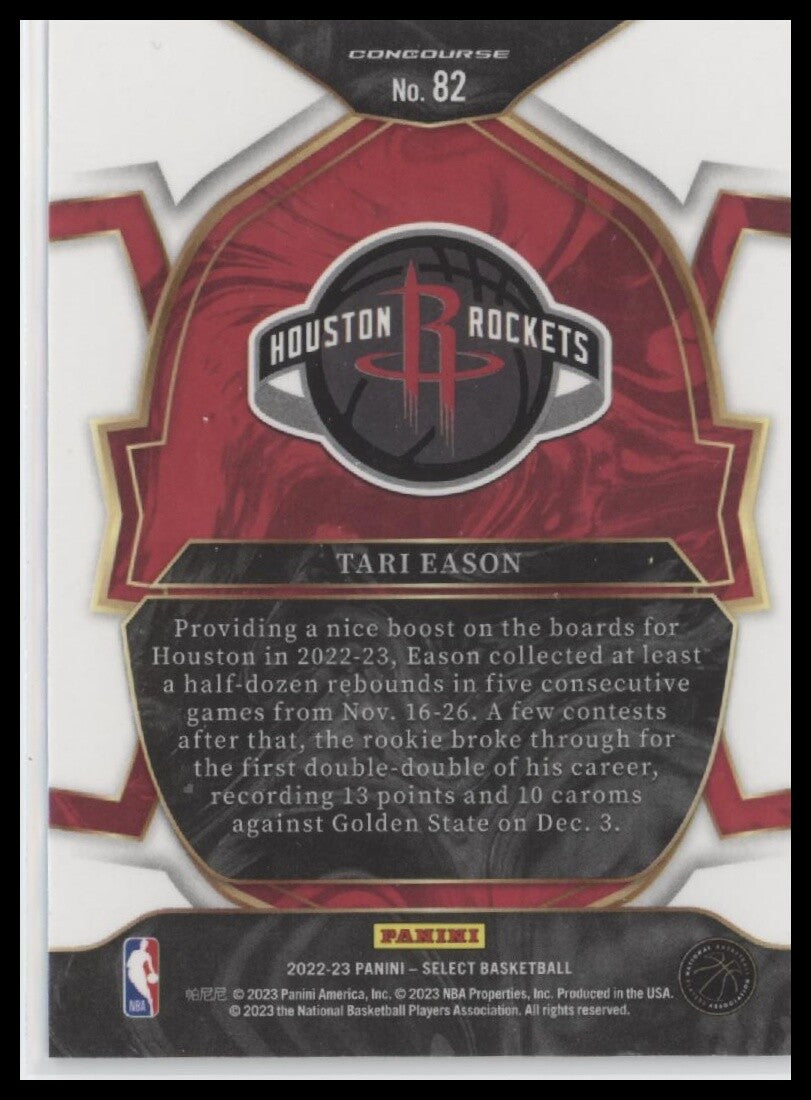 2022-23 Panini Select #82 Tari Eason Blue (Retail Base)