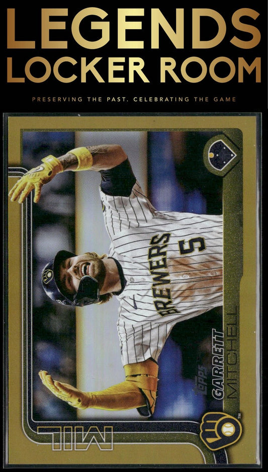 2025 Topps #643 Garrett Mitchell Canvas #/50