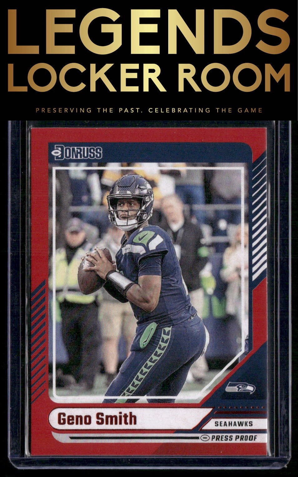 2024 Donruss #220 Geno Smith Press Proof Red