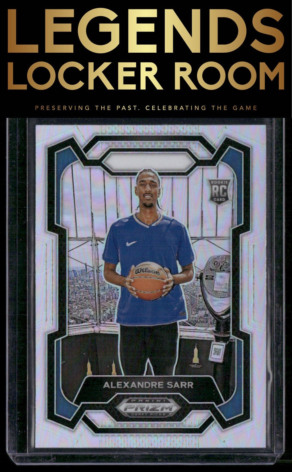 2024 Panini Prizm Draft Picks #52 Alexandre Sarr Prizms Silver