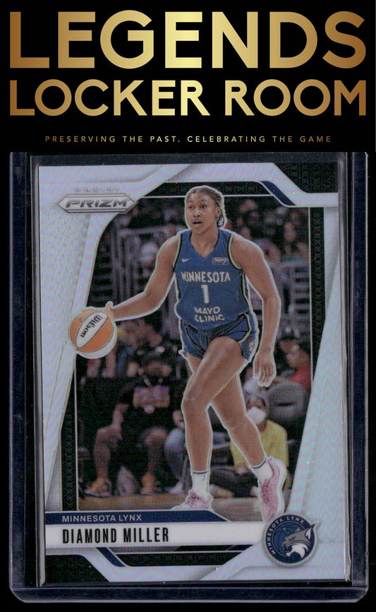 2024 Panini Prizm WNBA #63 Diamond Miller Silver Prizms