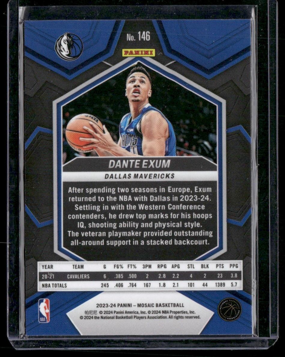 2023-24 Panini Mosaic #146 Dante Exum
