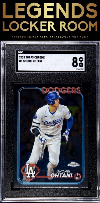 2024 Topps Chrome #1 Shohei Ohtani SGC 8