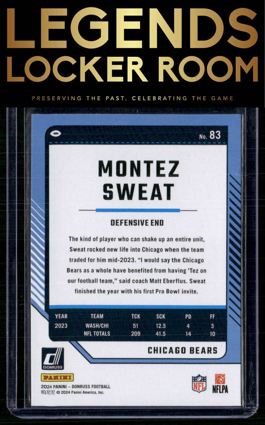 2024 Donruss #83 Montez Sweat