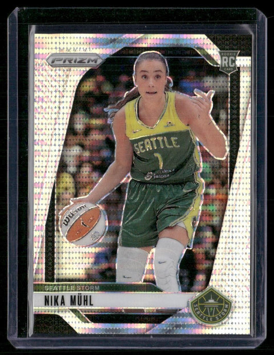 2024 Panini Prizm WNBA #75 Nika Muhl Pulsar Prizms #/499