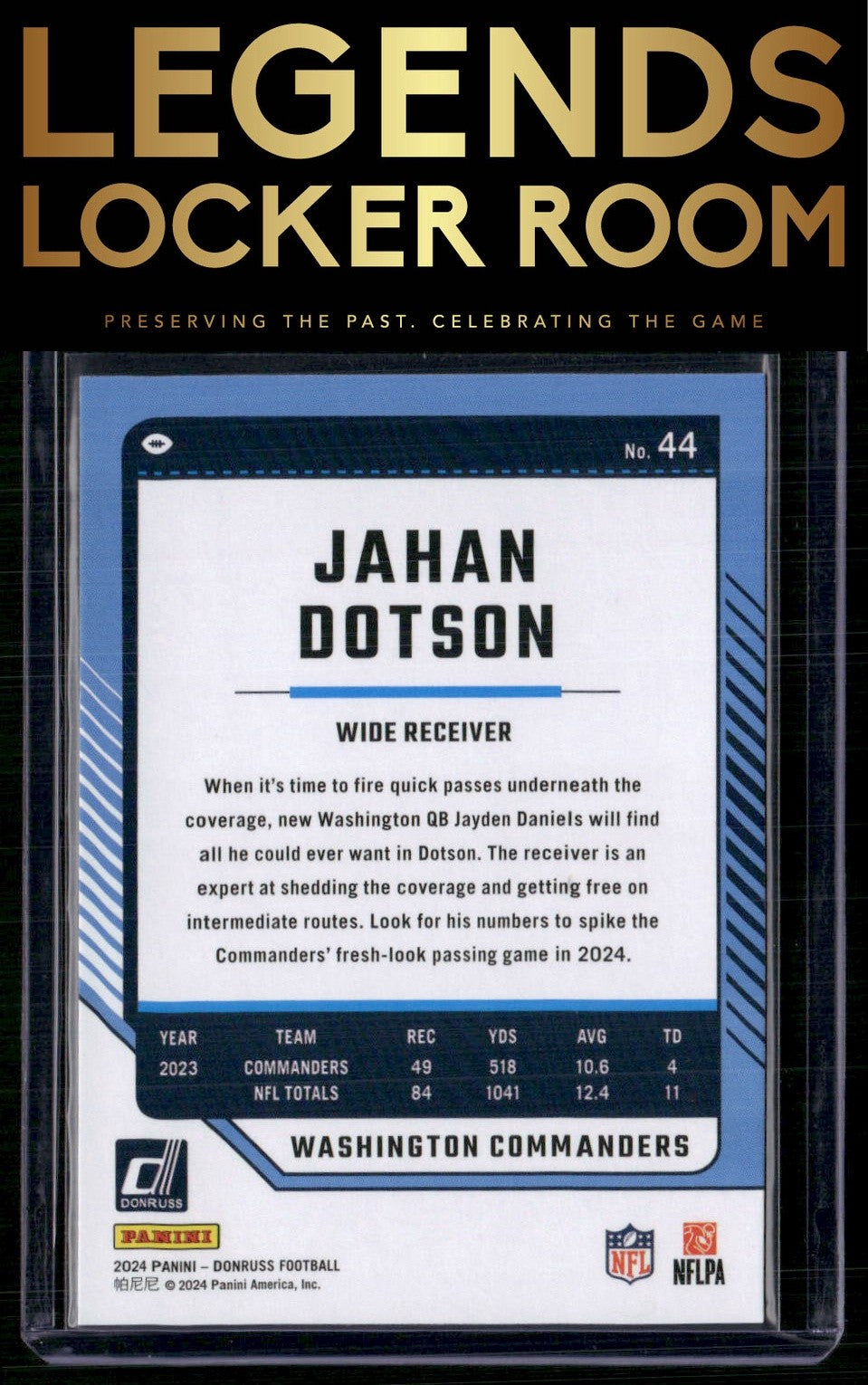 2024 Donruss #44 Jahan Dotson