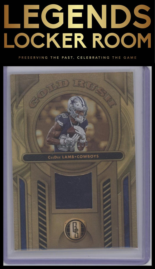 2024 Panini Gold Standard #GR-CLB CeeDee Lamb Gold Rush #/299