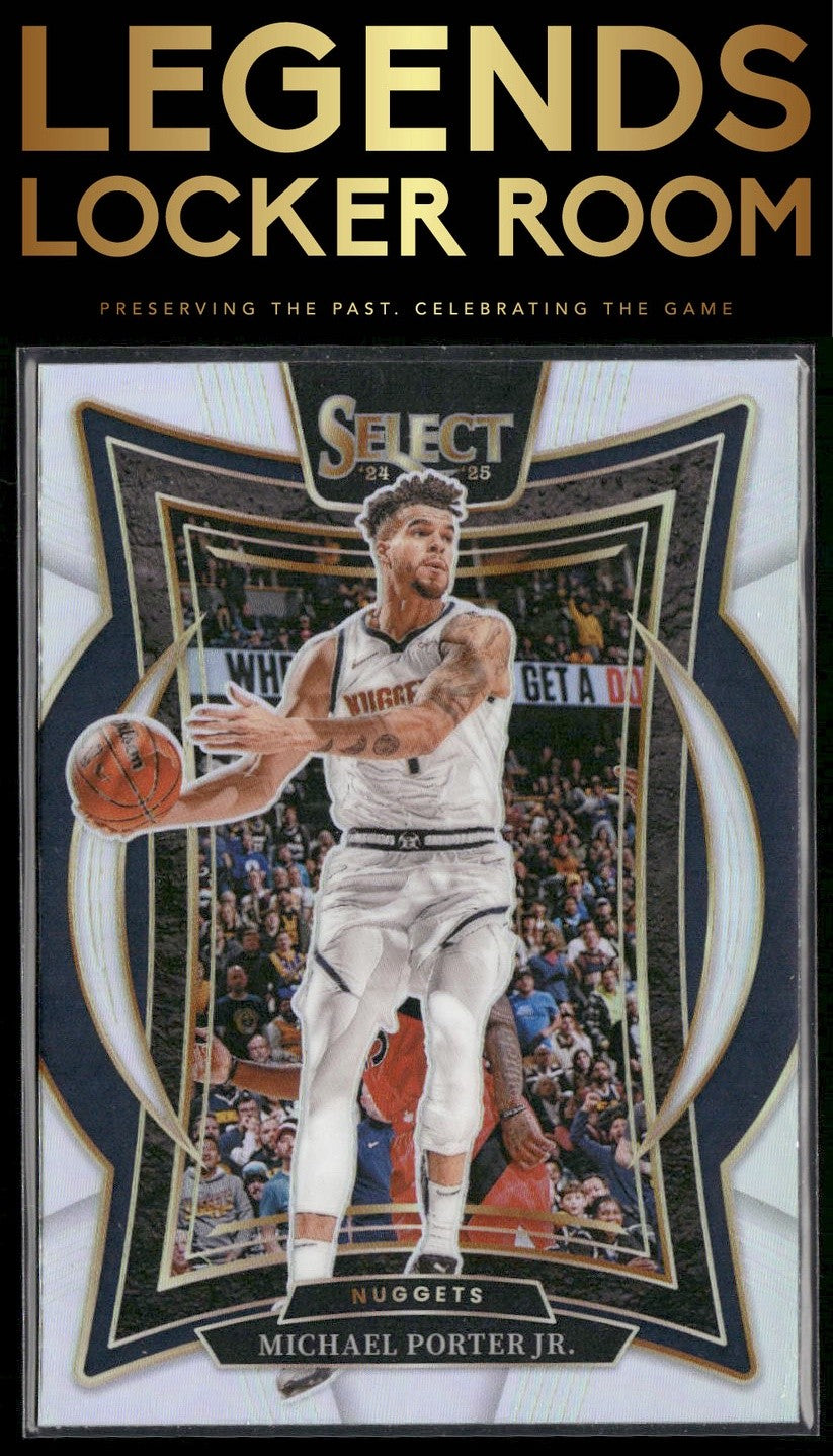 2024-25 Panini Select #32 Michael Porter Jr. Silver Prizm