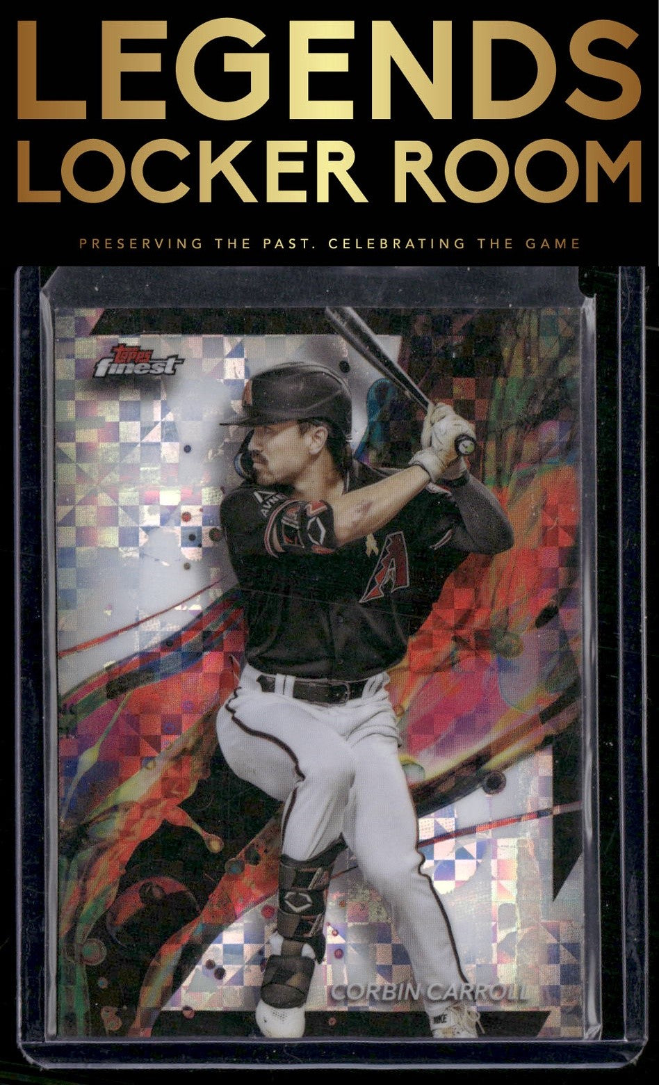 2024 Finest #30 Corbin Carroll Checkerboard Refractors