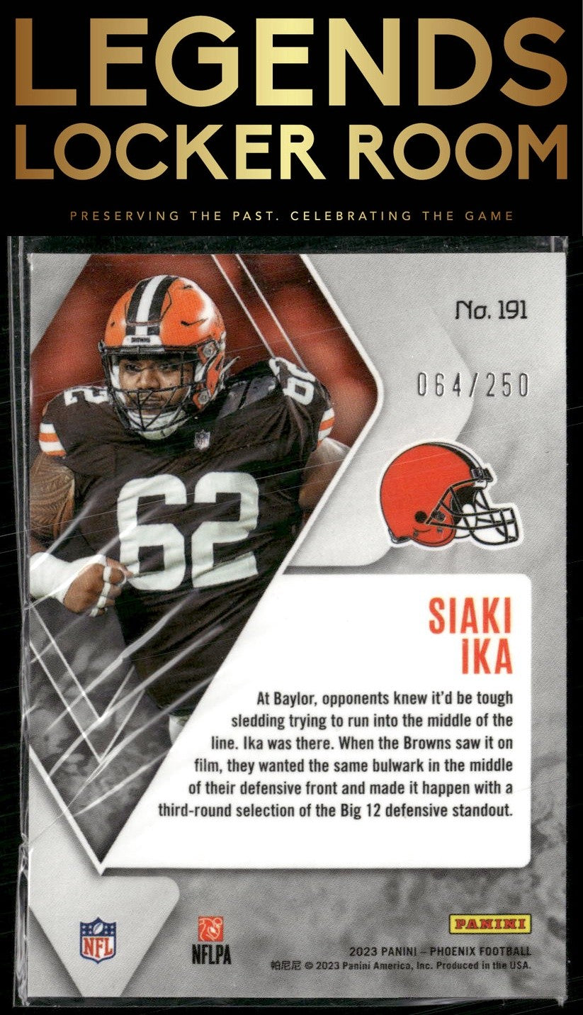 2023 Panini Phoenix #191 Siaki Ika Red #/250