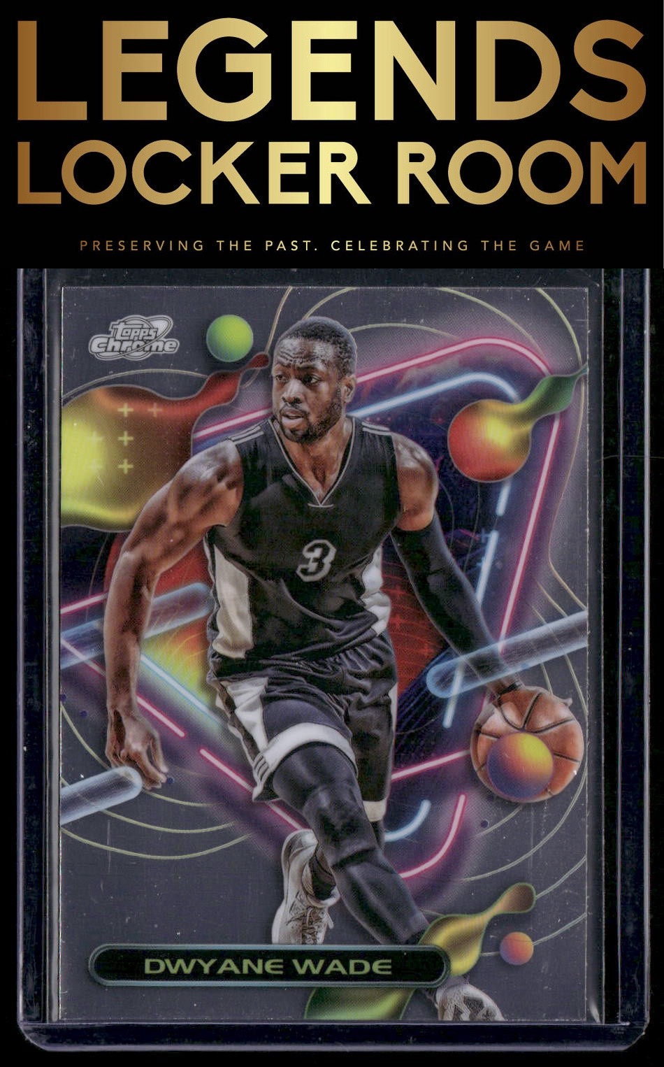 2023-24 Topps Chrome Cosmic #70 Dwyane Wade