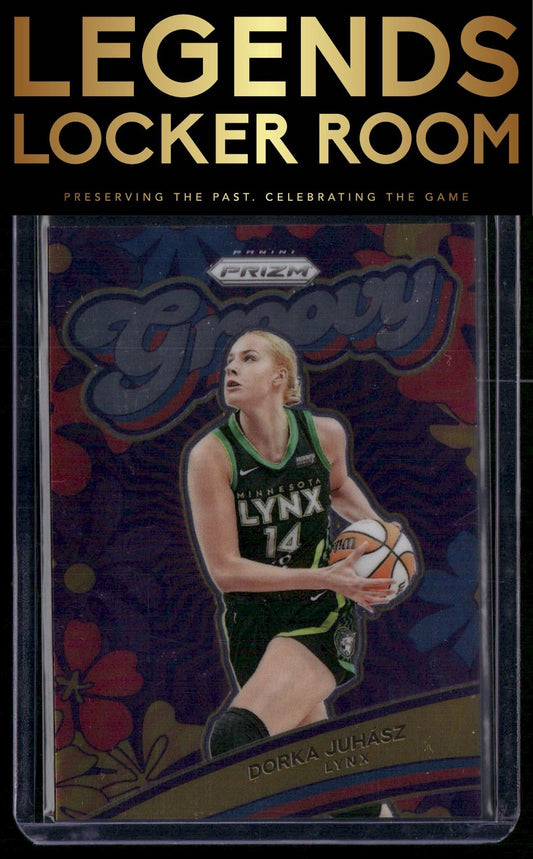 2024 Panini Prizm WNBA #4 Dorka Juhasz Groovy