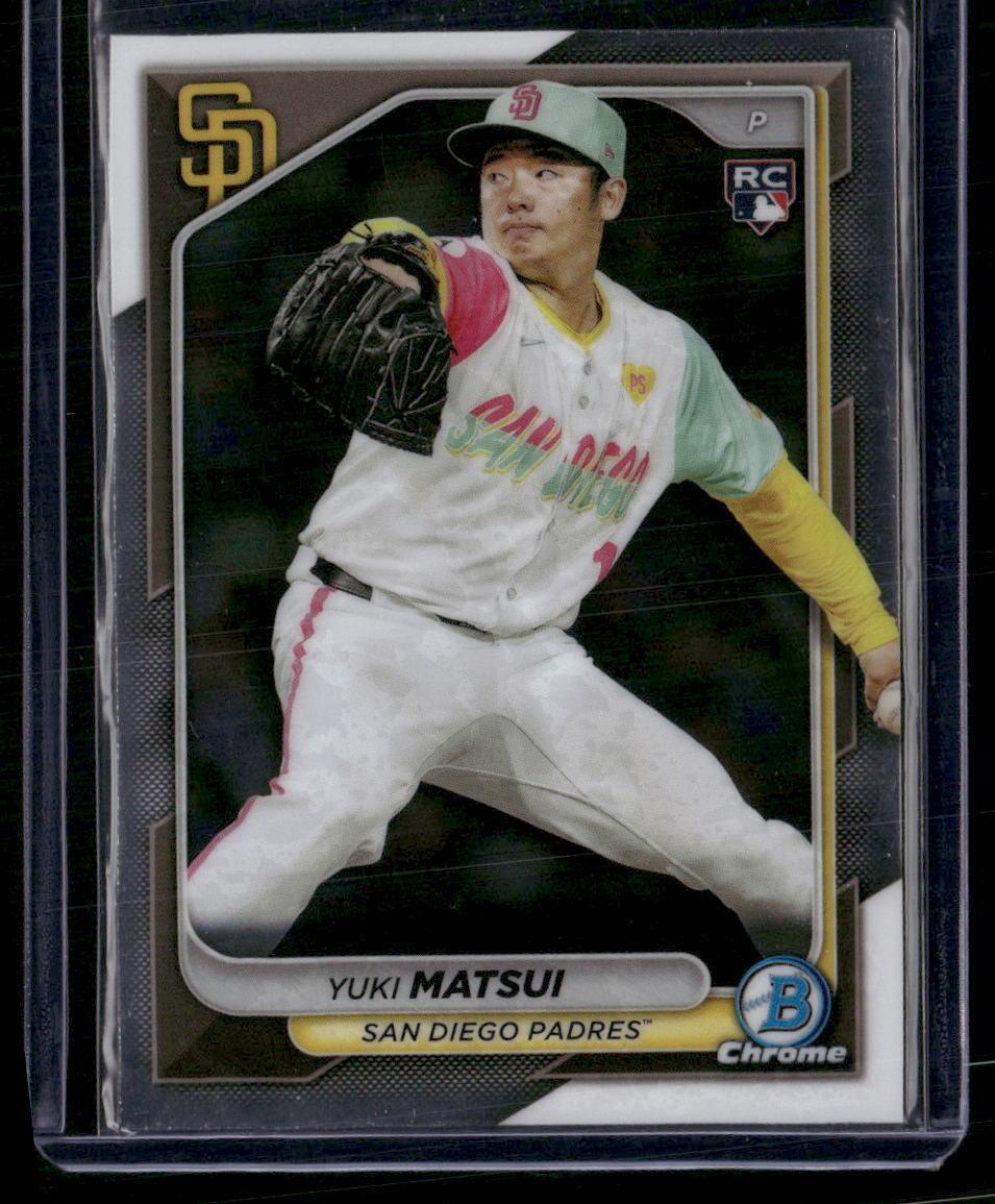 2024 Bowman Chrome #51 Yuki Matsui