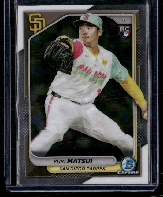 2024 Bowman Chrome #51 Yuki Matsui