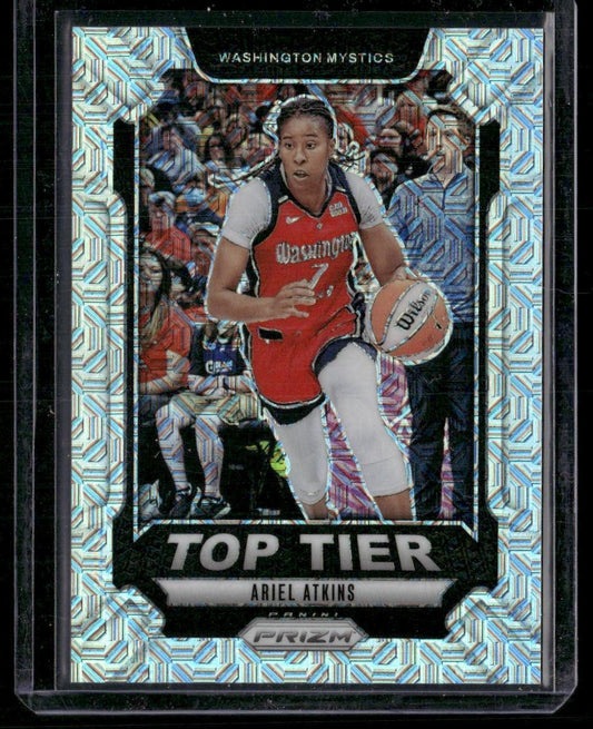 2024 Panini Prizm WNBA #10 Ariel Atkins Top Tier Prizms Mojo #/25