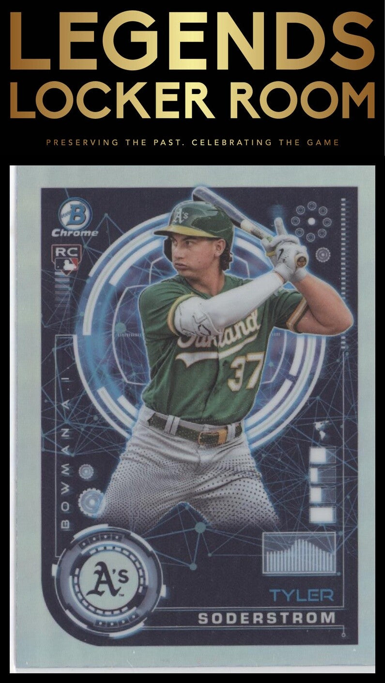 2024 Bowman Chrome #BAI-4 Tyler Soderstrom Bowman A.I.