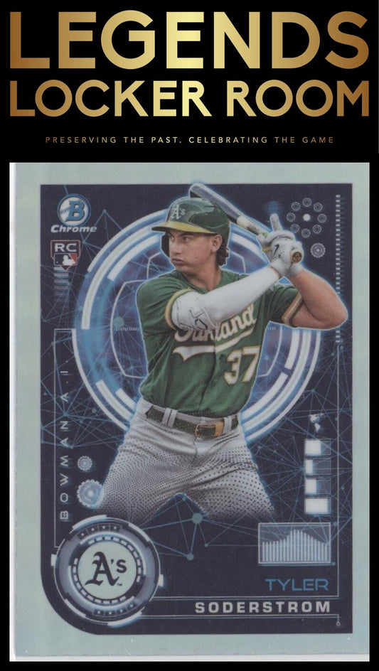 2024 Bowman Chrome #BAI-4 Tyler Soderstrom Bowman A.I.