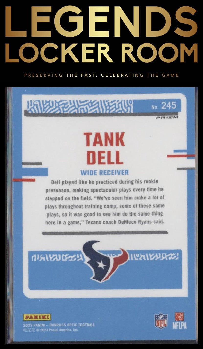 2023 Donruss Optic #245 Tank Dell Pink