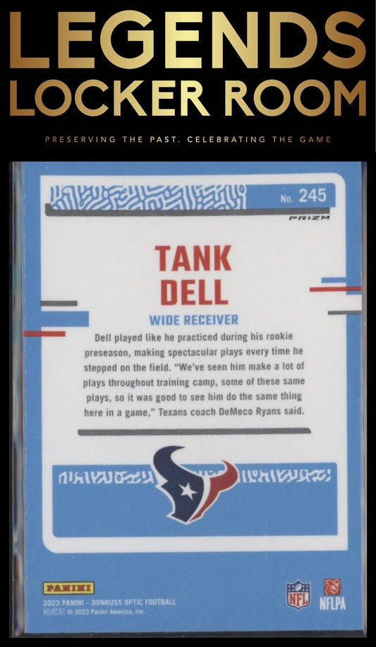 2023 Donruss Optic #245 Tank Dell Pink