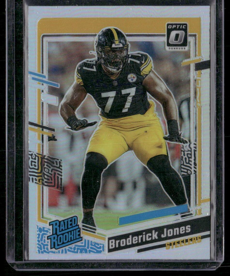 2023 Donruss Optic #285 Broderick Jones Holo