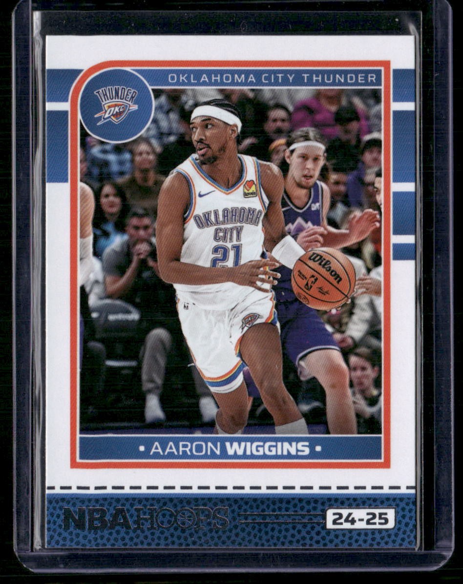 2024-25 Hoops #192 Aaron Wiggins E