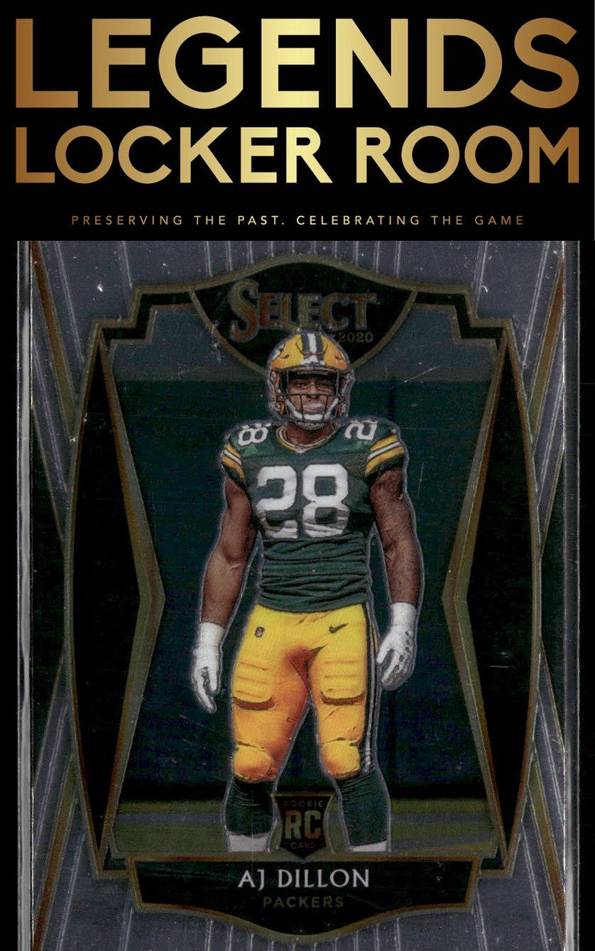 2020 Panini Select #165 AJ Dillon