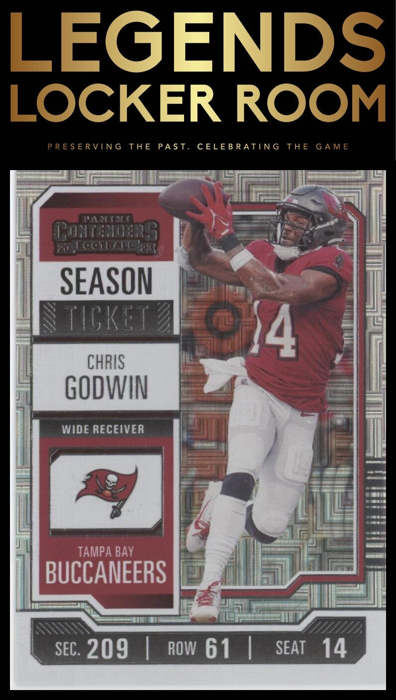 2023 Panini Contenders #93 Chris Godwin Season Ticket Retail