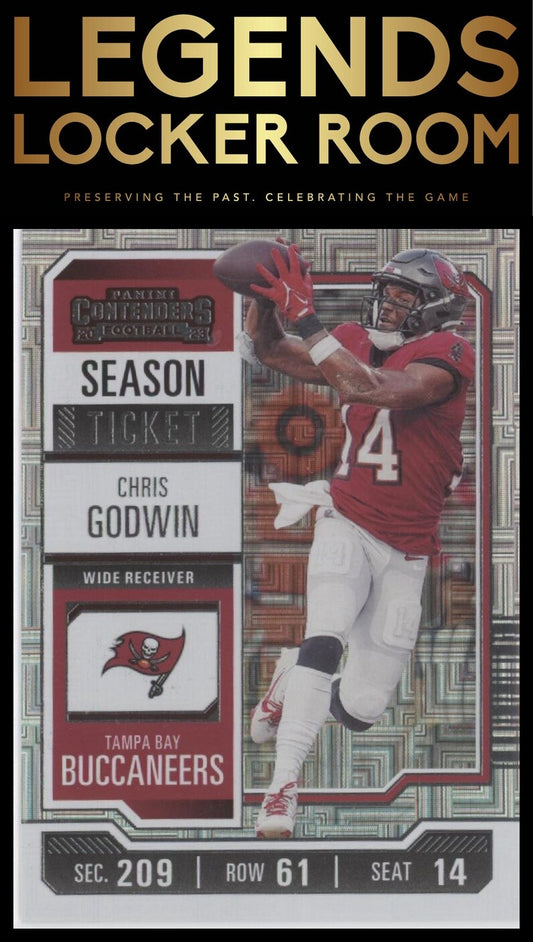 2023 Panini Contenders #93 Chris Godwin Season Ticket Retail