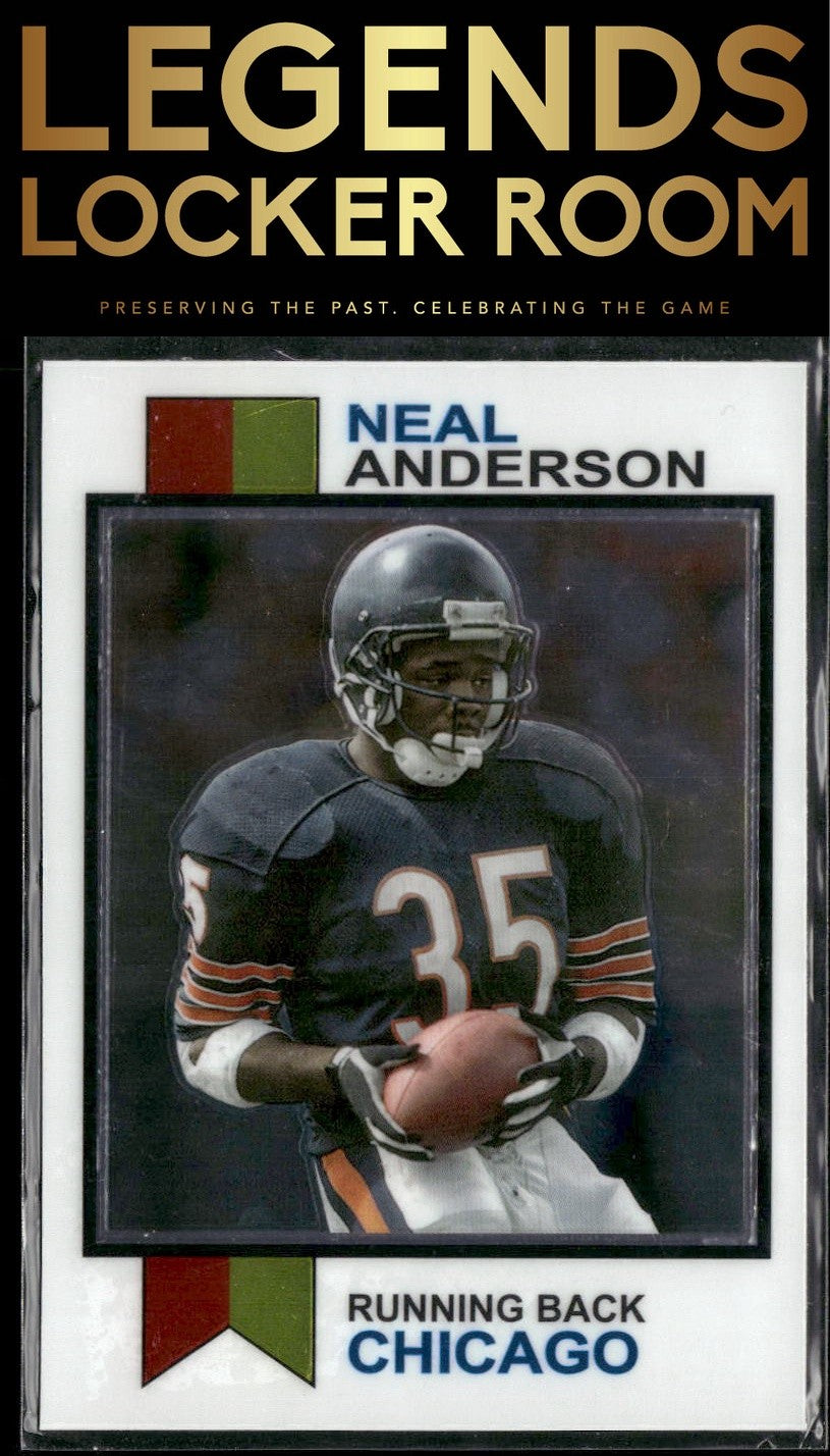 2023 Topps Composite #1973-6 Neal Anderson 1973 Topps Football